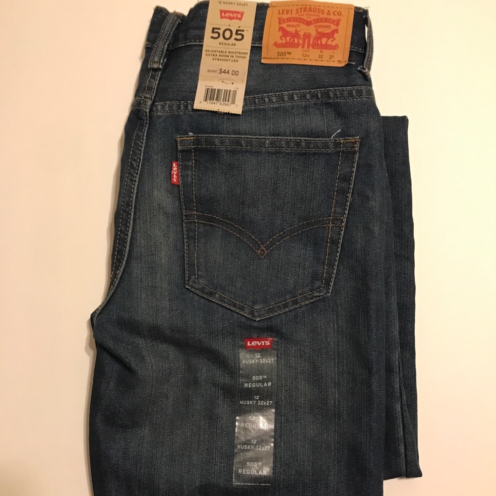 Size 12 Husky boys NWT Levi’s Jeans